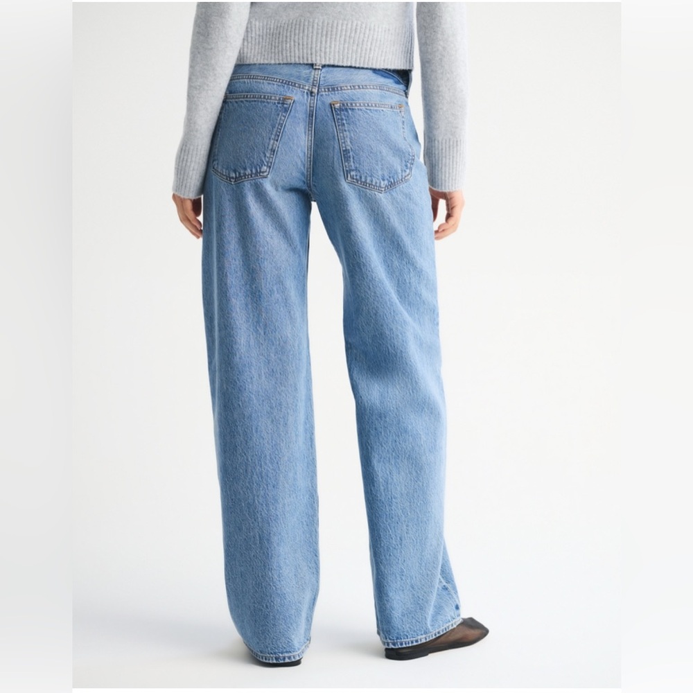 NWT Abercrombie & Fitch A&F Ultra Loose Low Rise jean 23 x-short denim - Picture 9 of 12